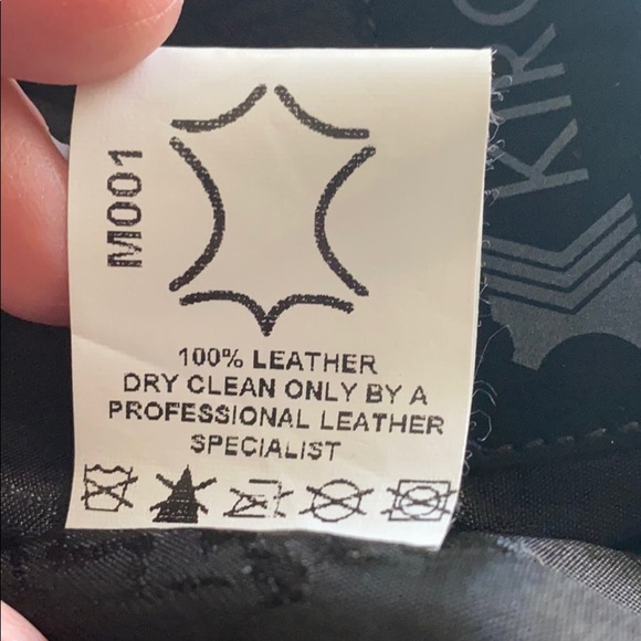 Kircilar Black Turkish Leather Ruffle Jacket - Picture 7 of 7